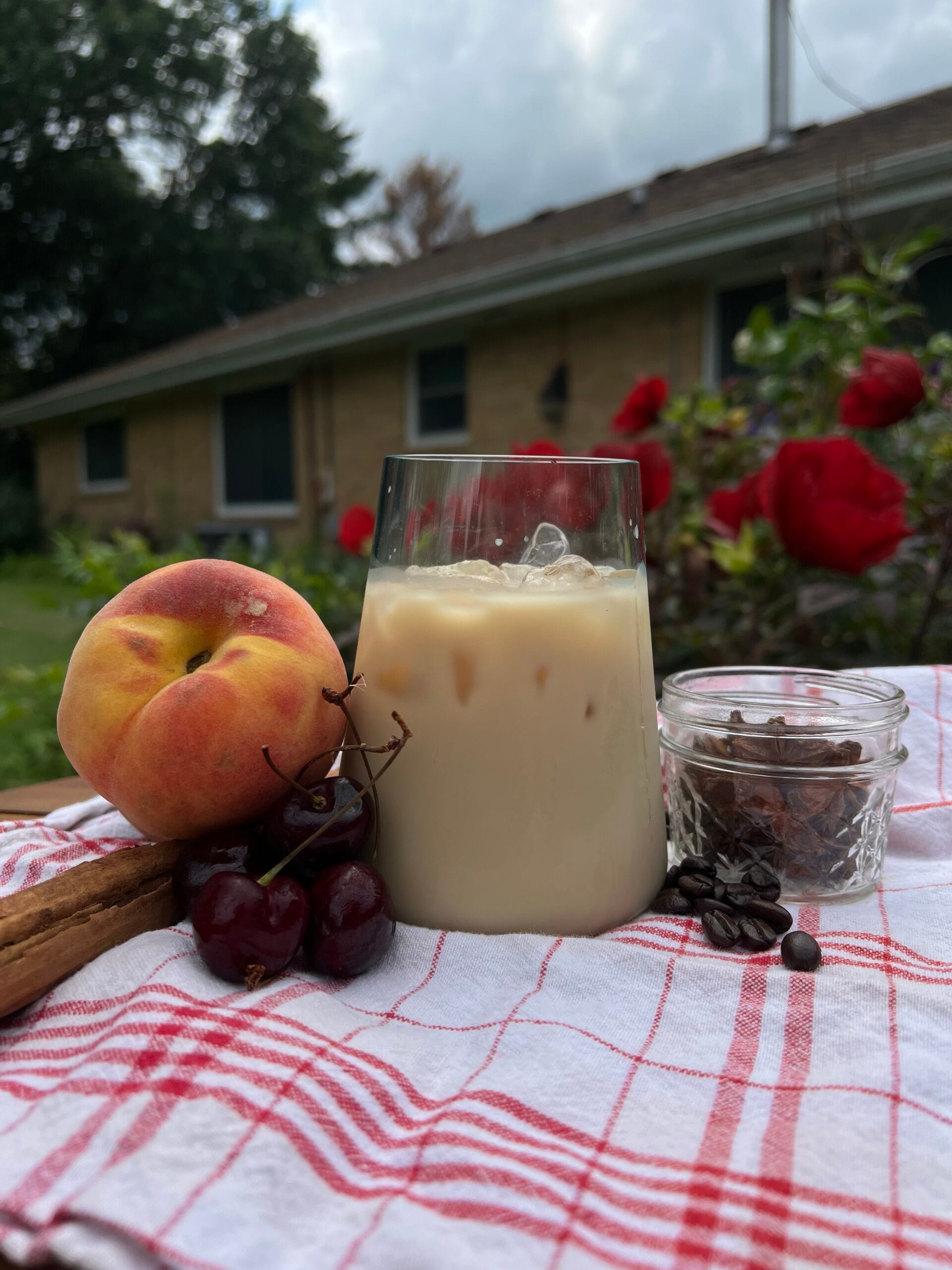 Stone Fruit Chai Latte