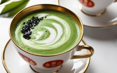 Black Sesame Praline Matcha