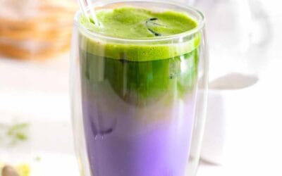 Purple Leprechaun Shaken Matcha