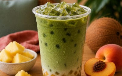 “To the Peach” Matcha